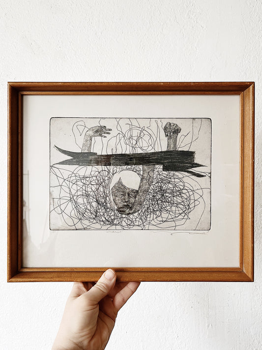 Original Contemporary Etching