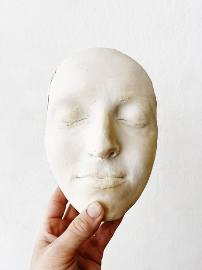Vintage Plaster Mask