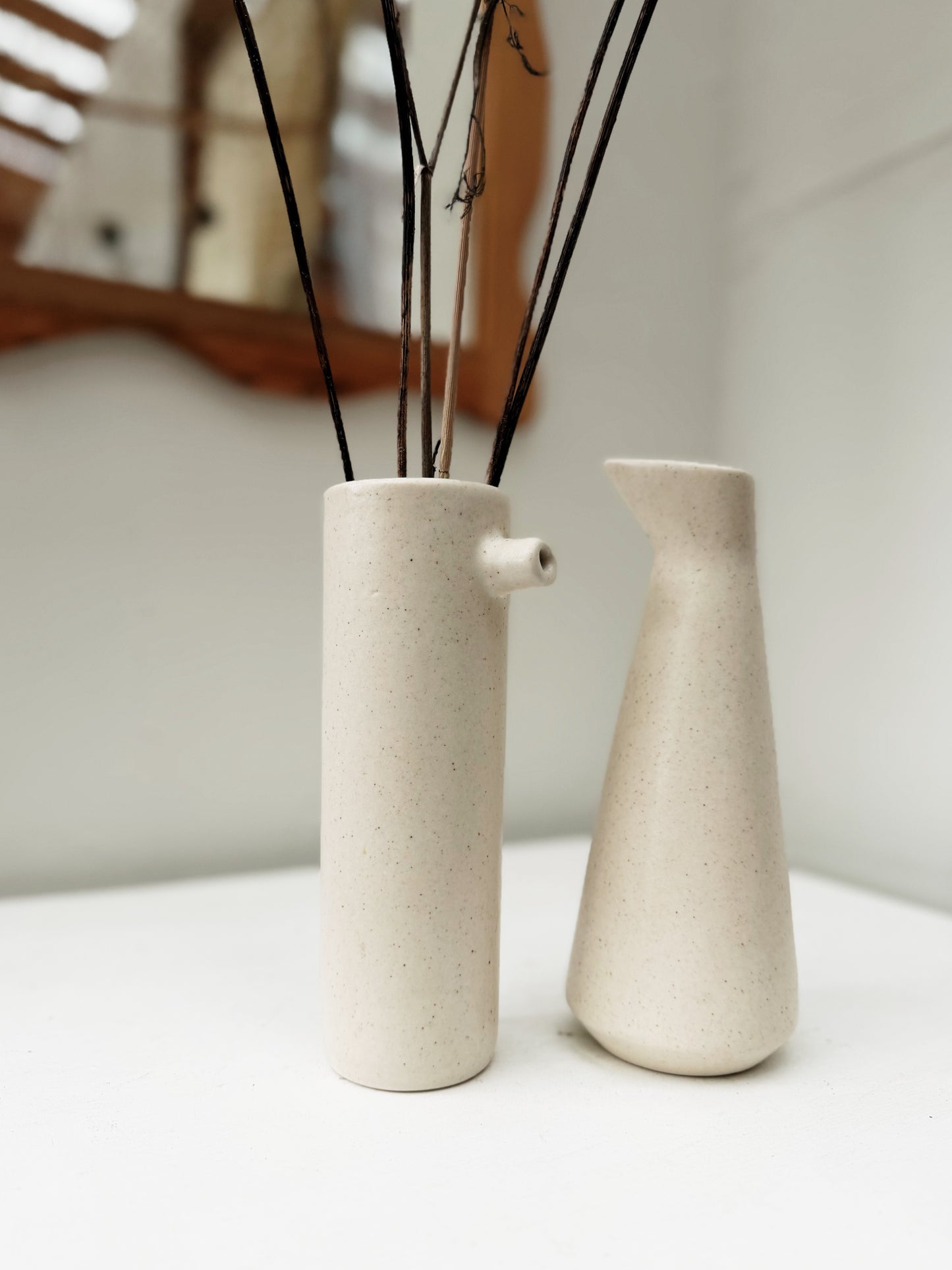Speckled Pottery Pourer