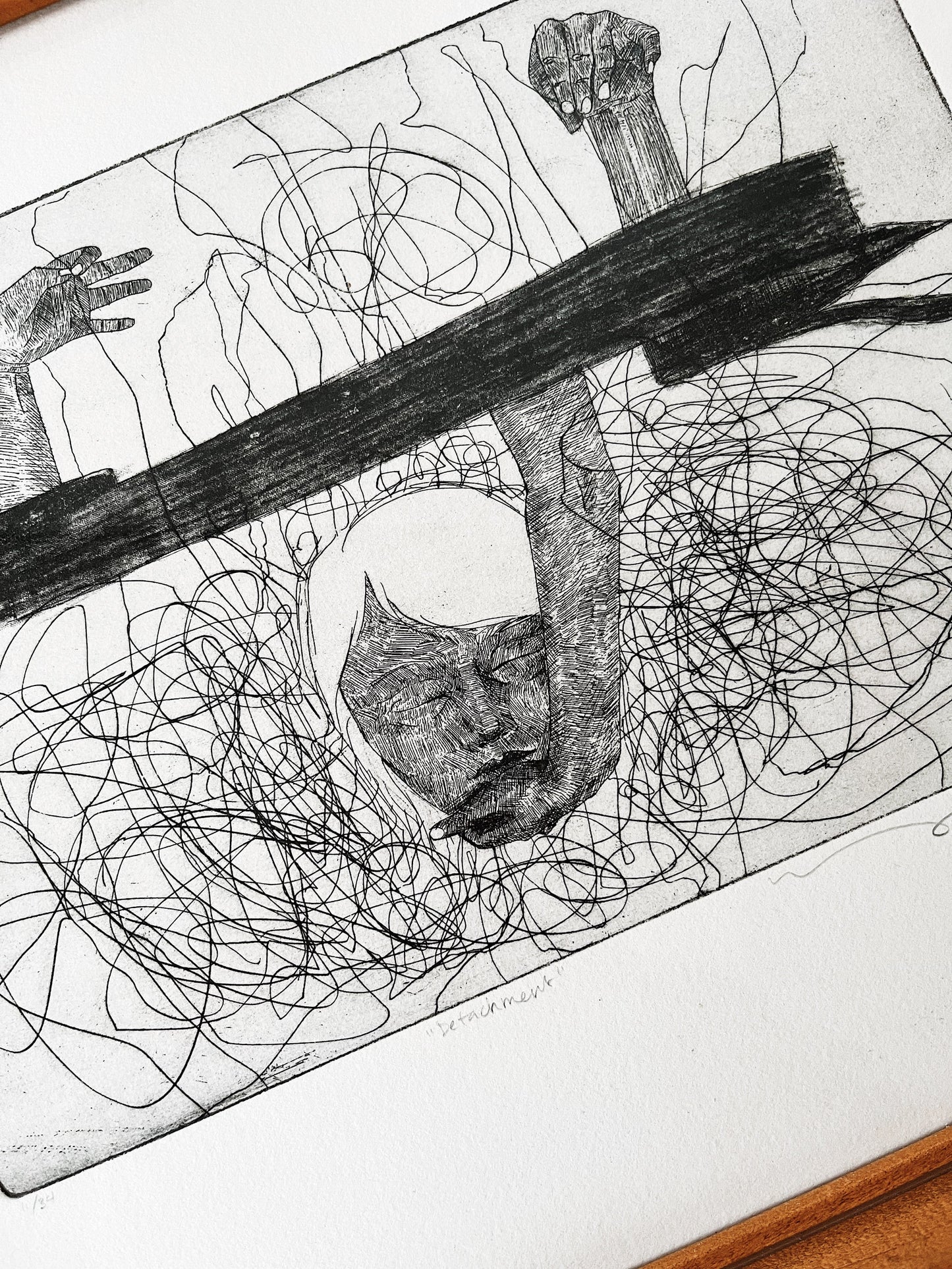 Original Contemporary Etching