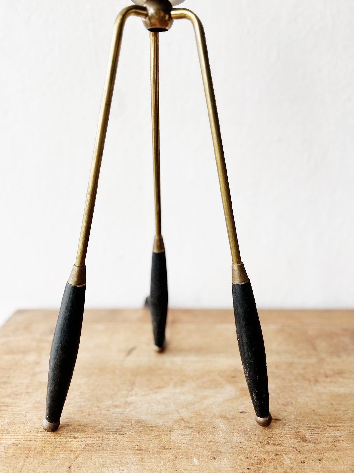 Tall Mid Century Tripod Lamp