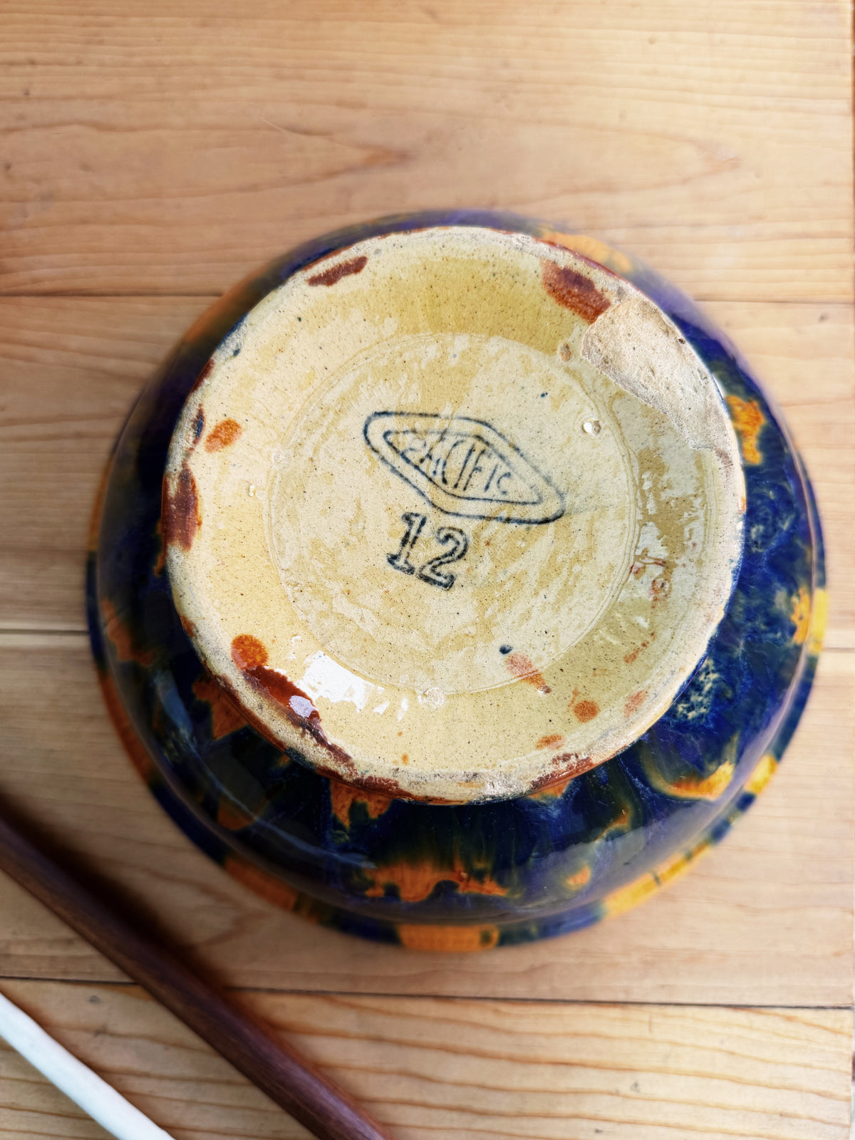 Antique Pacific Pottery Bowl