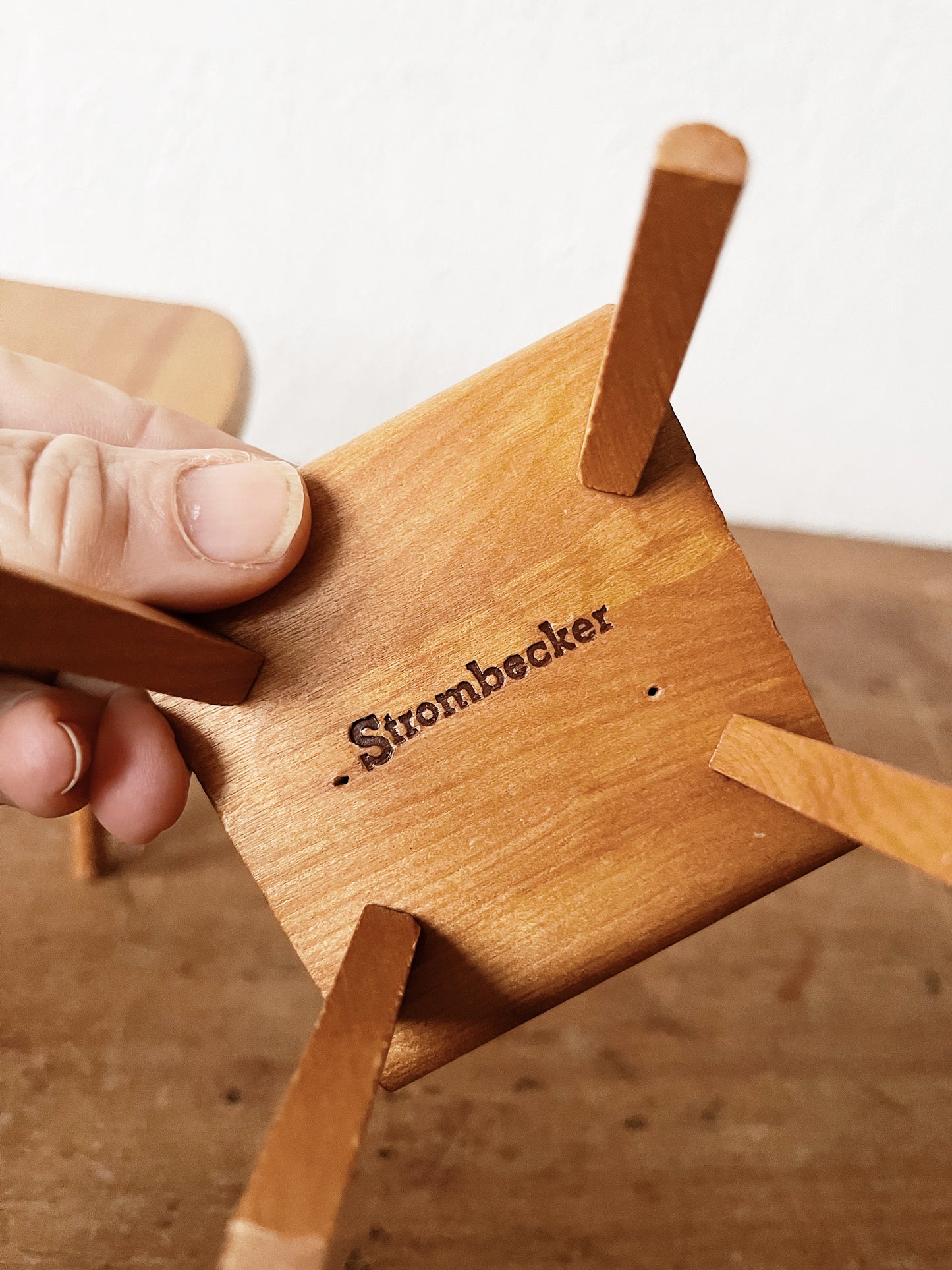 Vintage Strombecker Wood Furniture
