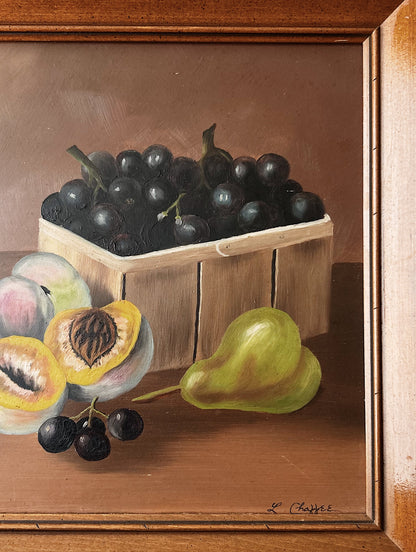 Vintage Still Life Oil Painting