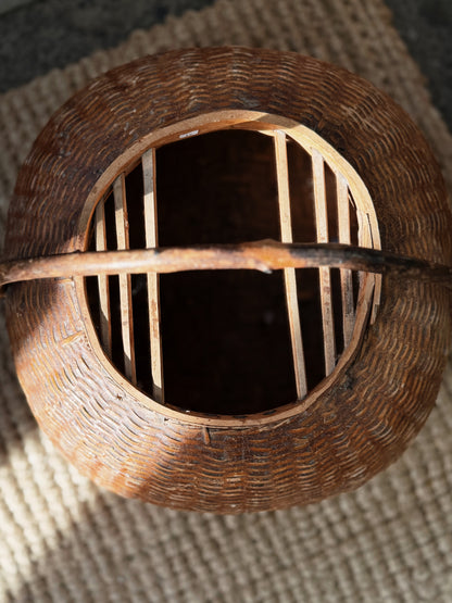 Antique Avian Carrier Basket