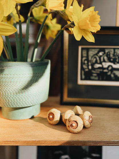 Vintage Clay Knobs