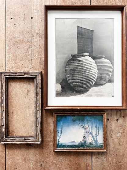 Vintage Framed Maxfield Parrish