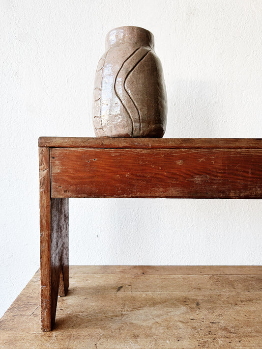 Primitive Wood Bench