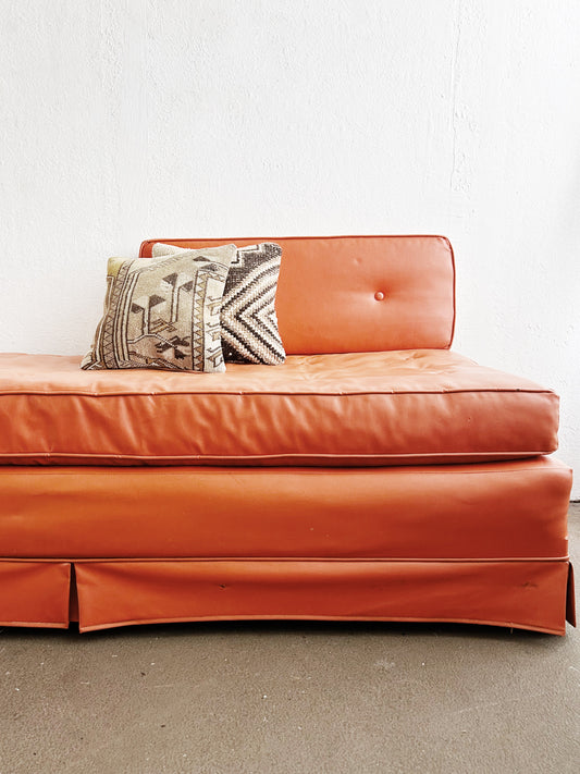 Mid Century Vinyl Daybed