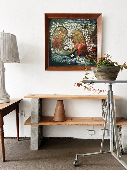 Industrial Plant/Sculpture Stand