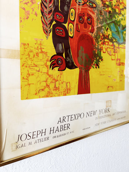 Joseph Haber 1979 Art Expo Poster