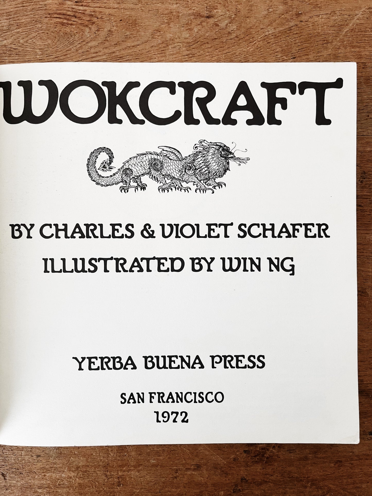 Vintage Wokcraft Book