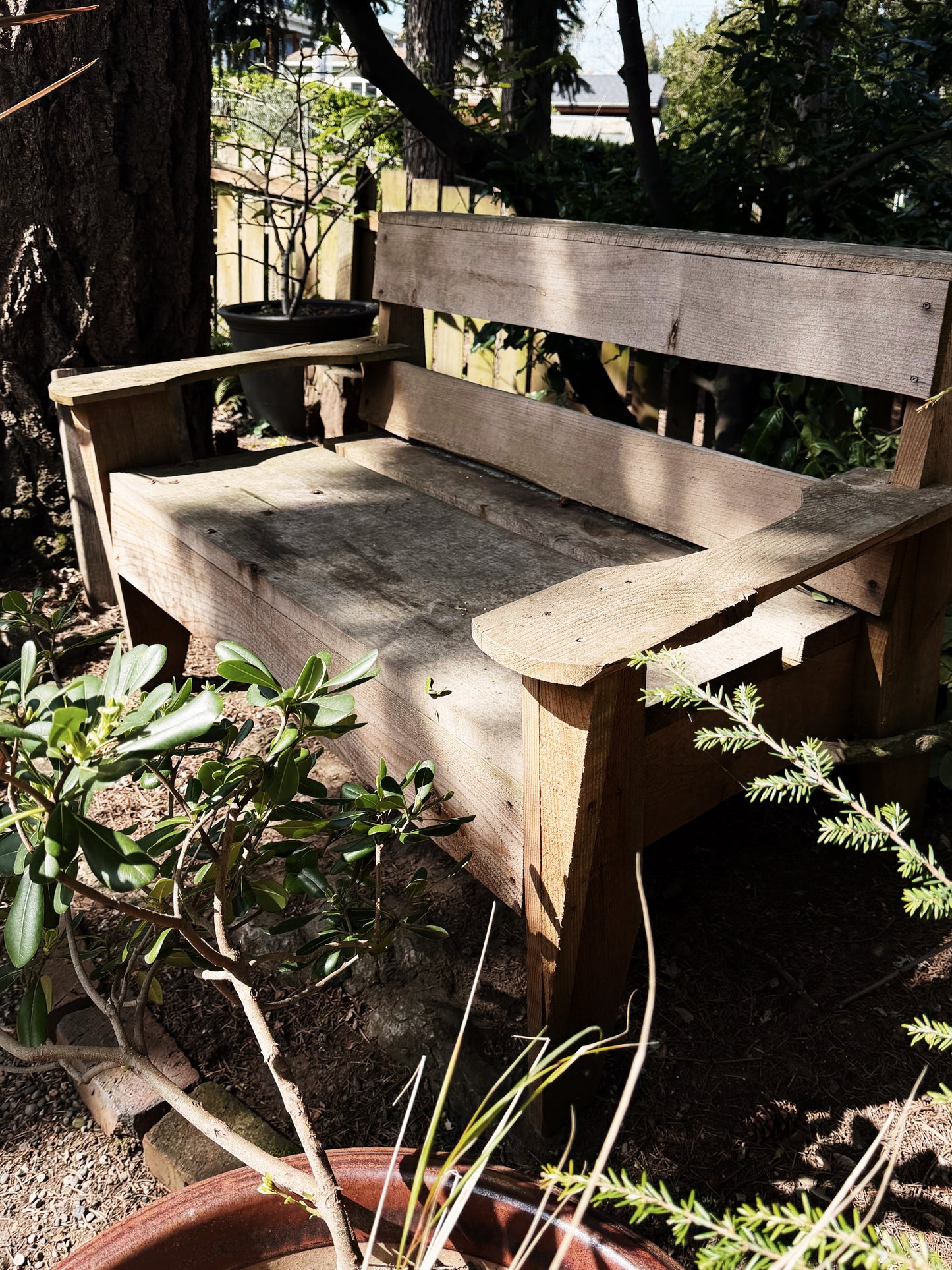 Handmade Oversized Bench