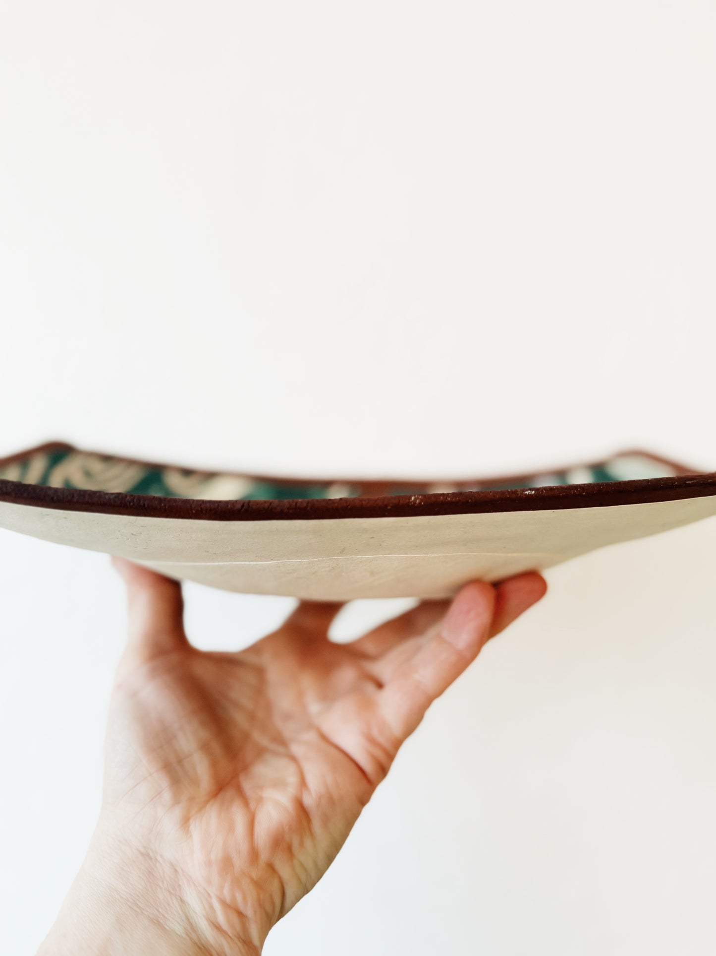 Vintage Michael Simon Wax Resist Dish