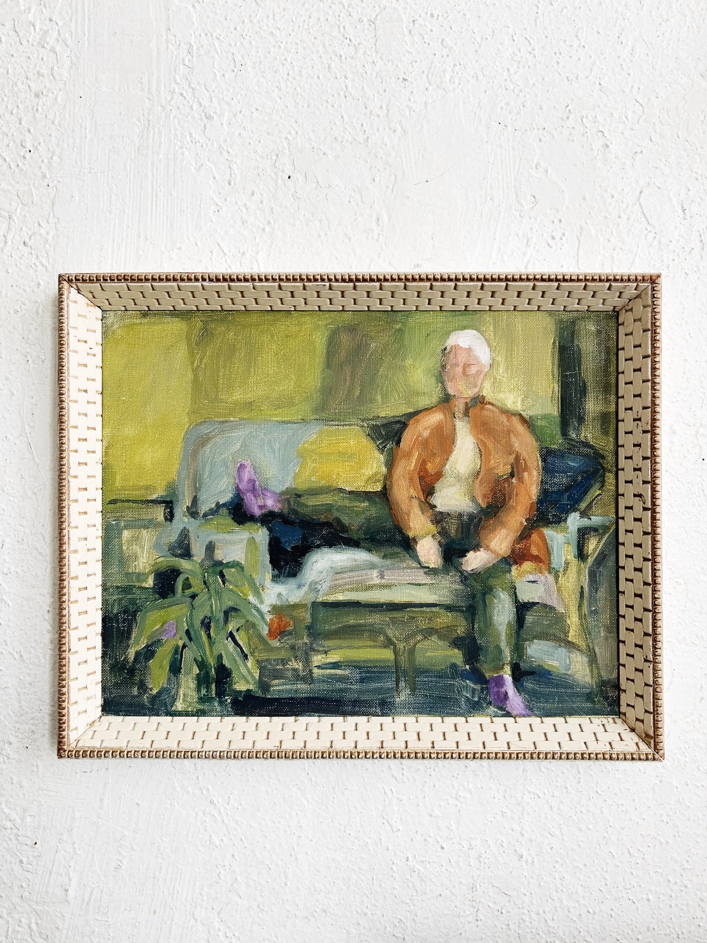 Vintage Original Framed Painting