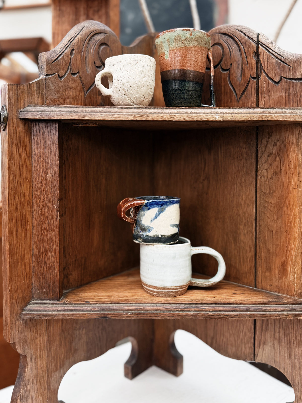 Eastlake Era Corner Hutch