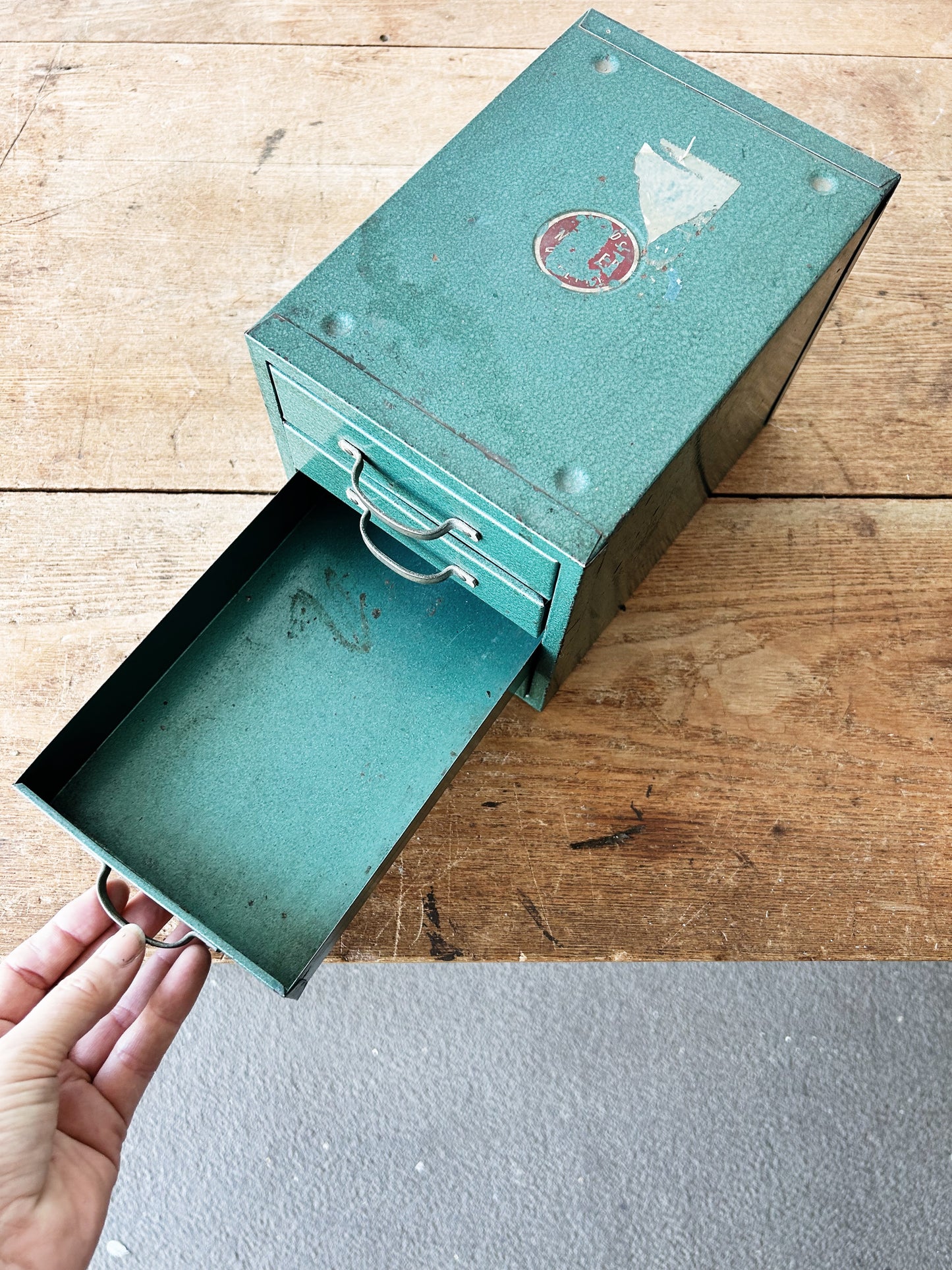 Vintage Industrial Storage Drawers