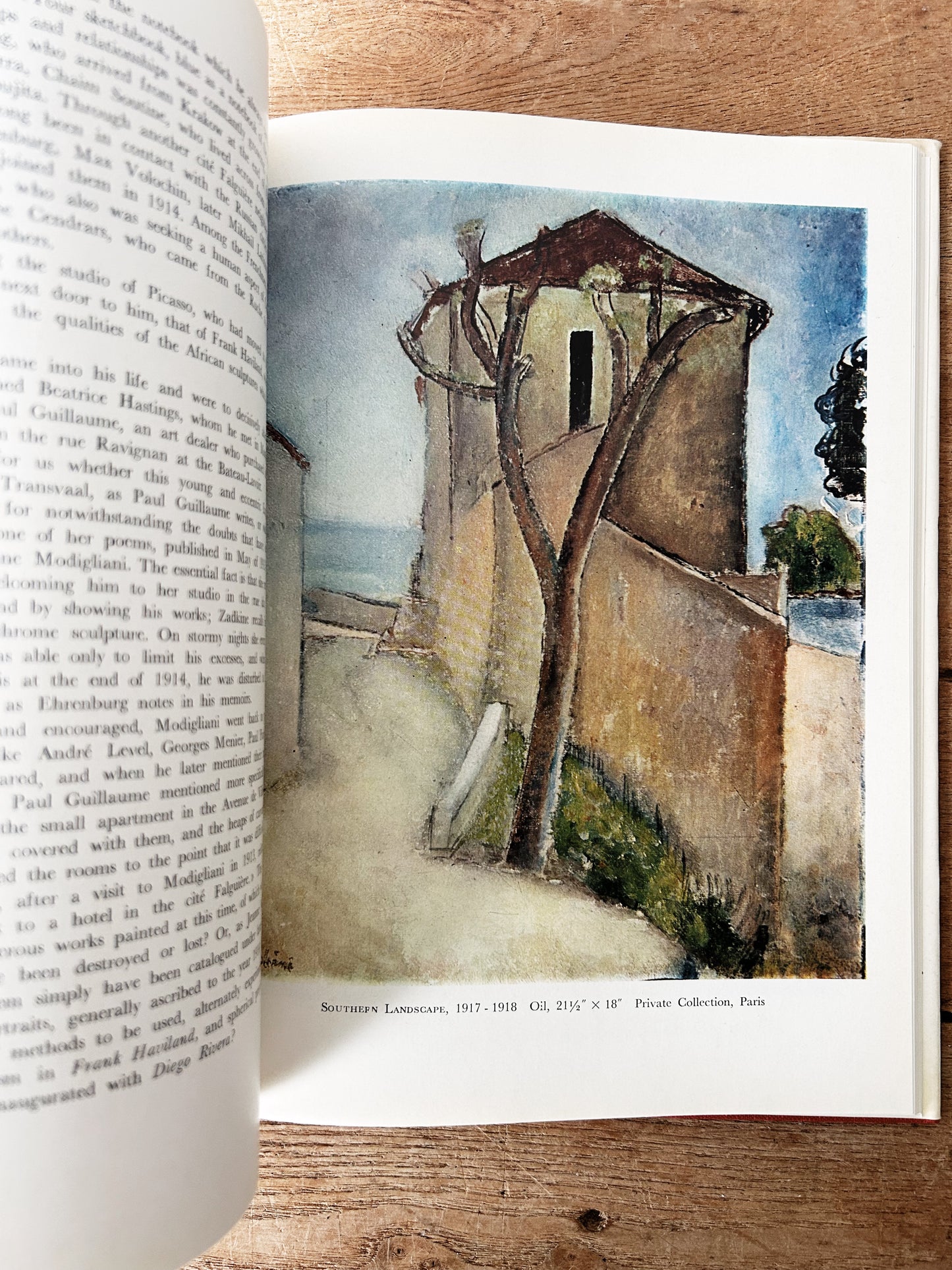 Vintage Modigliani Hard Cover Art Book