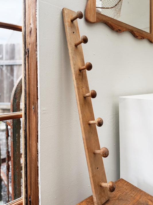 Vintage Peg Rack