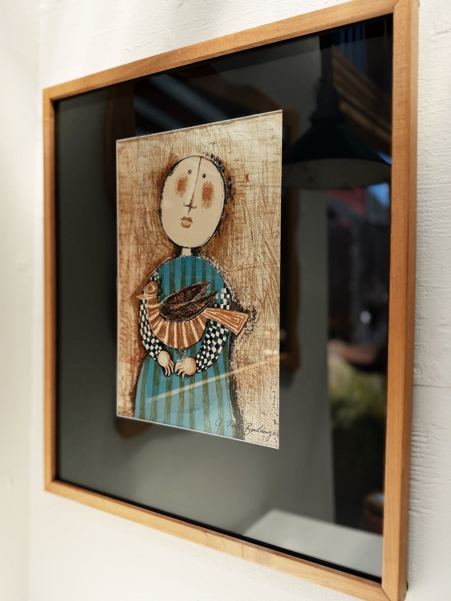 Original Boulanger Lithograph
