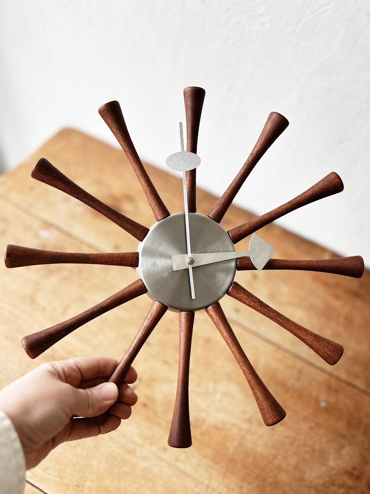 Vintage Spindle Clock