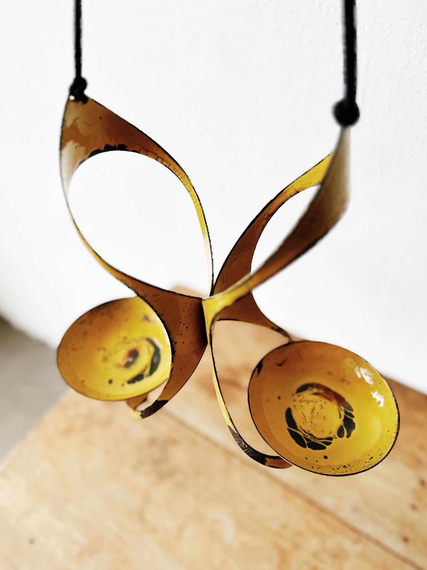 Brutalist Enamel Plant Holder
