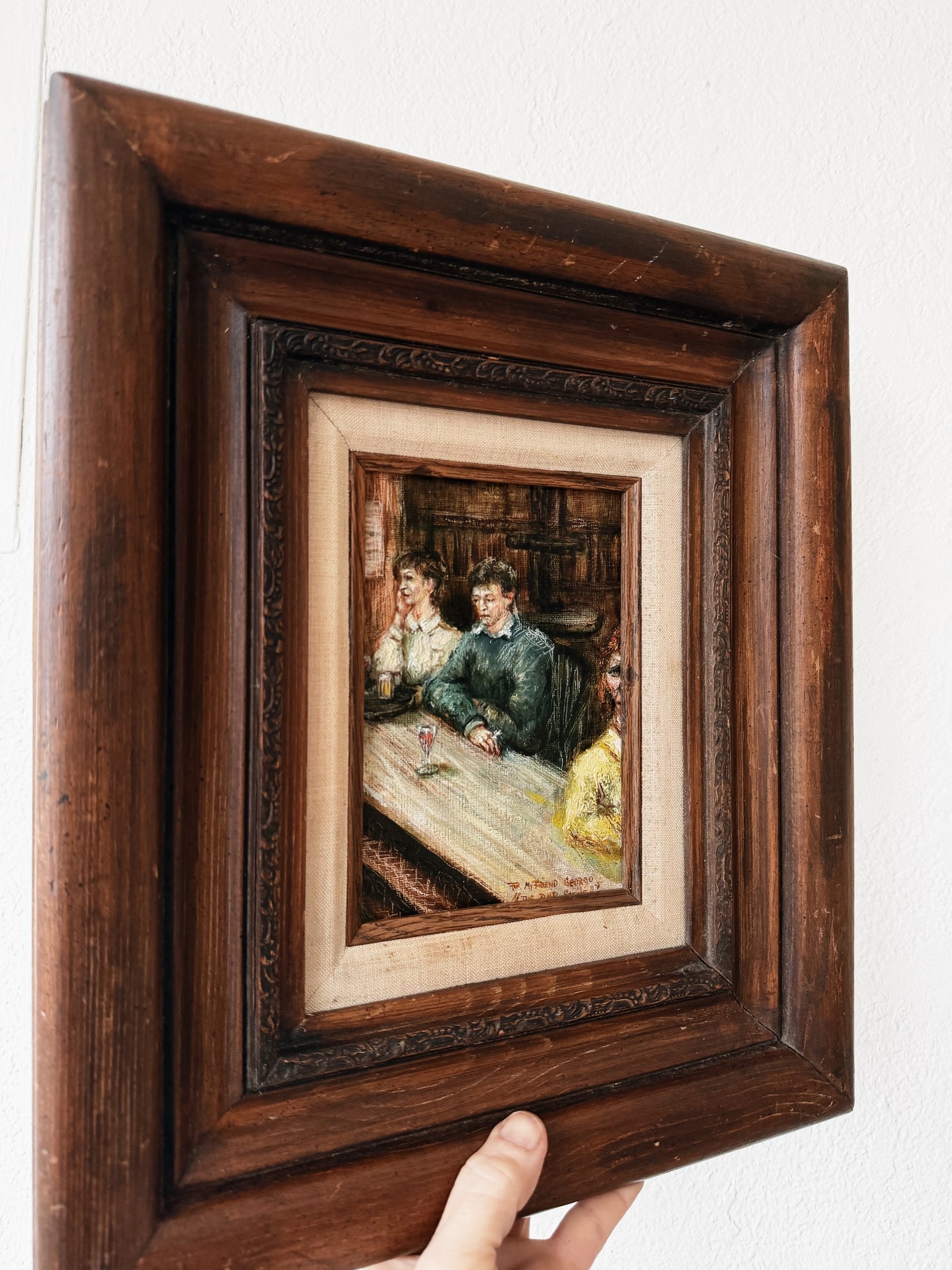 Original Vintage Oil Painting