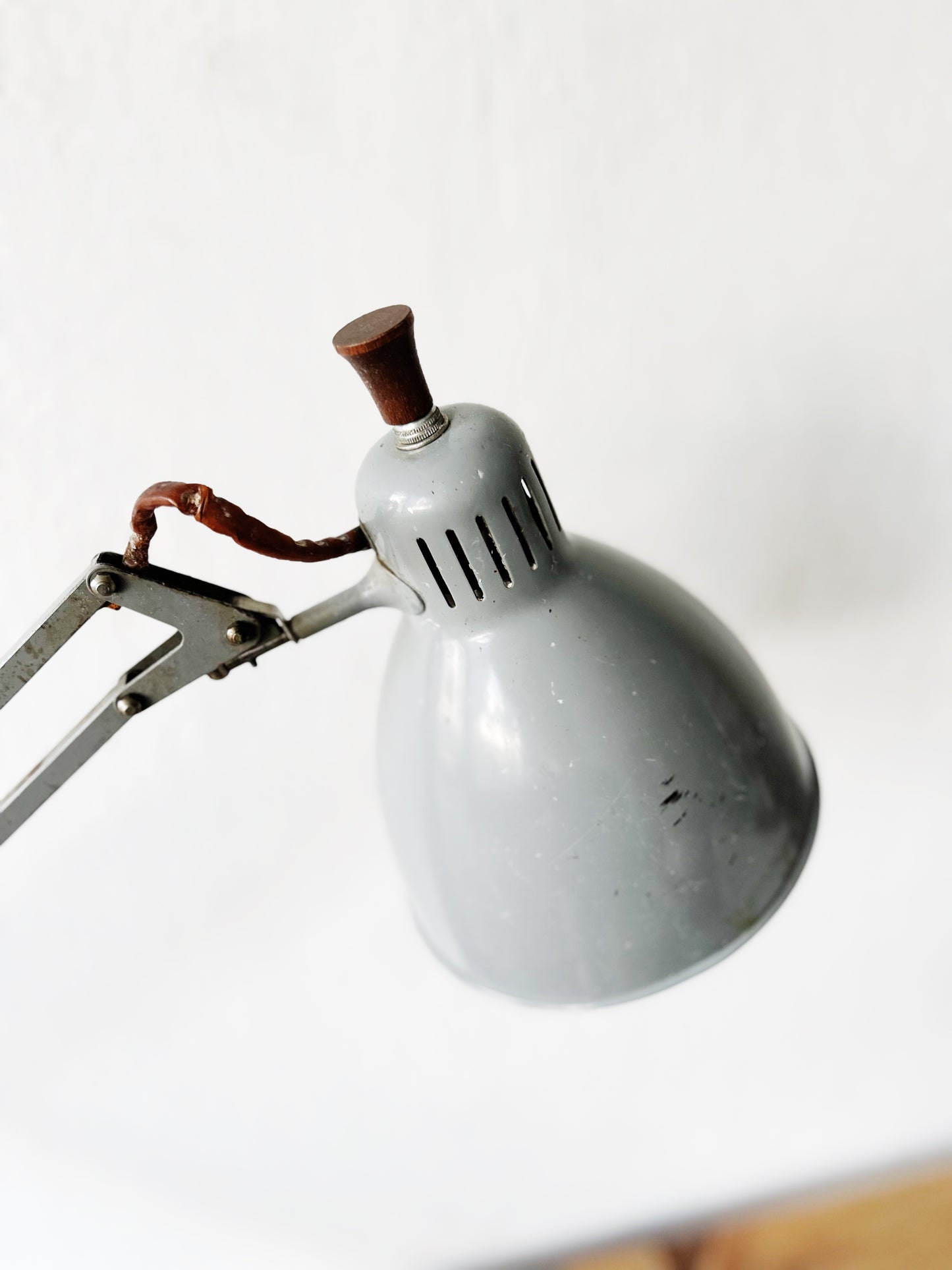 Matching XL Early Luxo Anglepoise Lamps