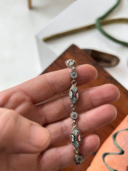 Vintage Italian Micro Mosaic Bracelet