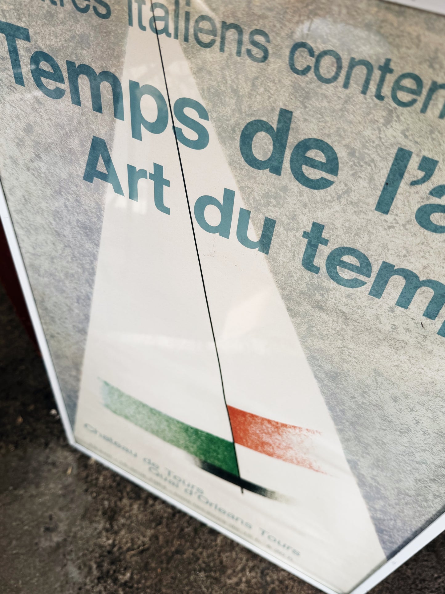 Vintage French Art Exhibition Poster