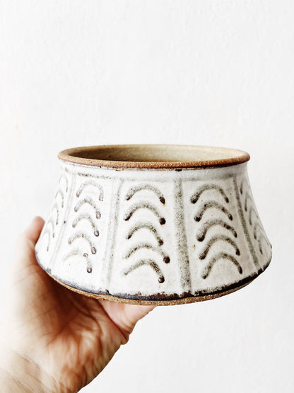 Vintage Stoneware Studio Planter
