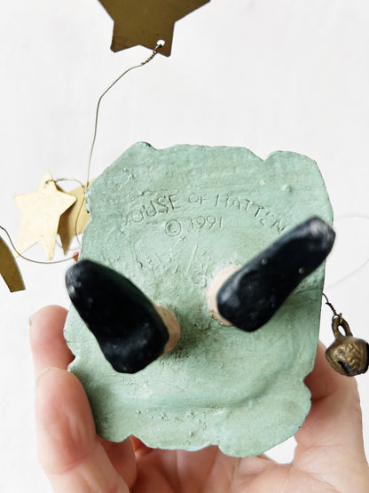 Vintage Denise Calla Folk Art ‘Enchanted Forest’ Ornaments