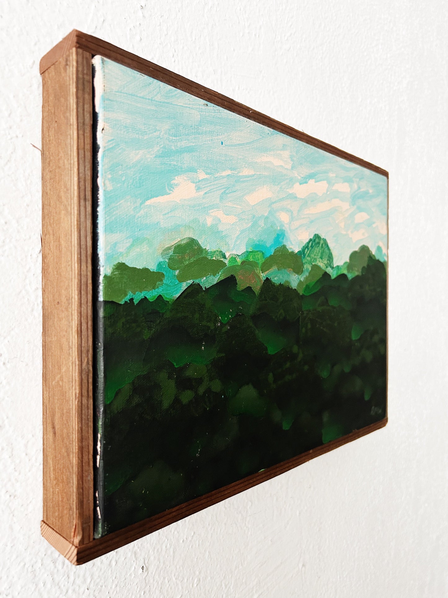 Framed Original Signed Landscape Painting