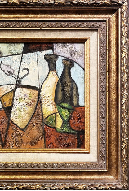 Vintage Cubist Painting