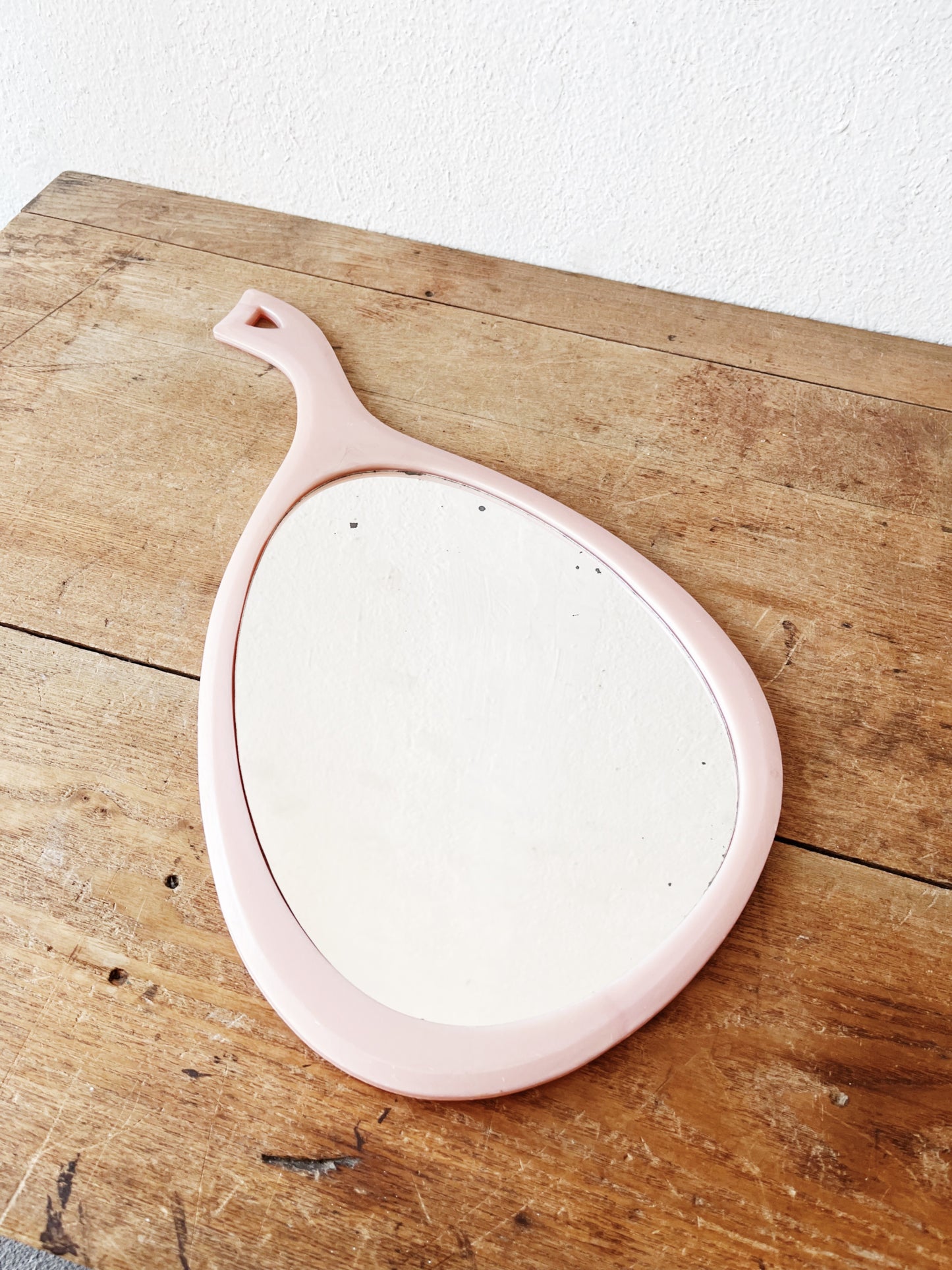 Large Vintage Hand Mirror