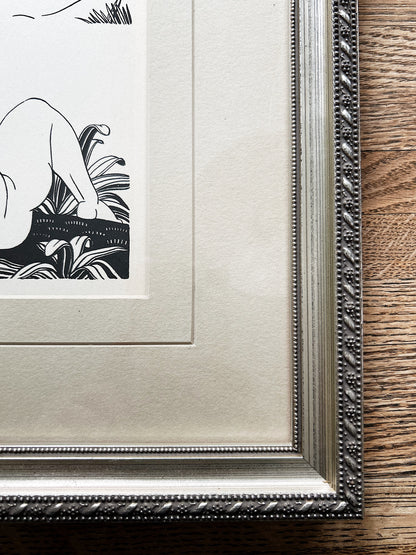 Rockwell Kent Framed Antique Print