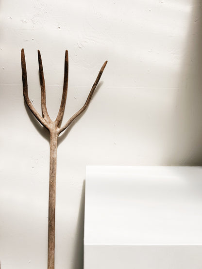 Primitive Carved Wood Tool