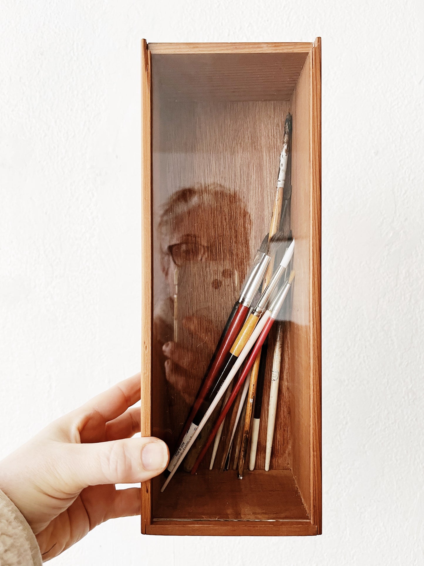 Wood and Glass Shadowbox