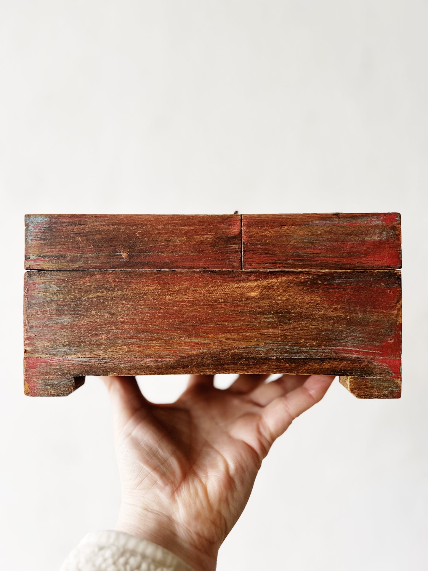 Antique Folk Art Box