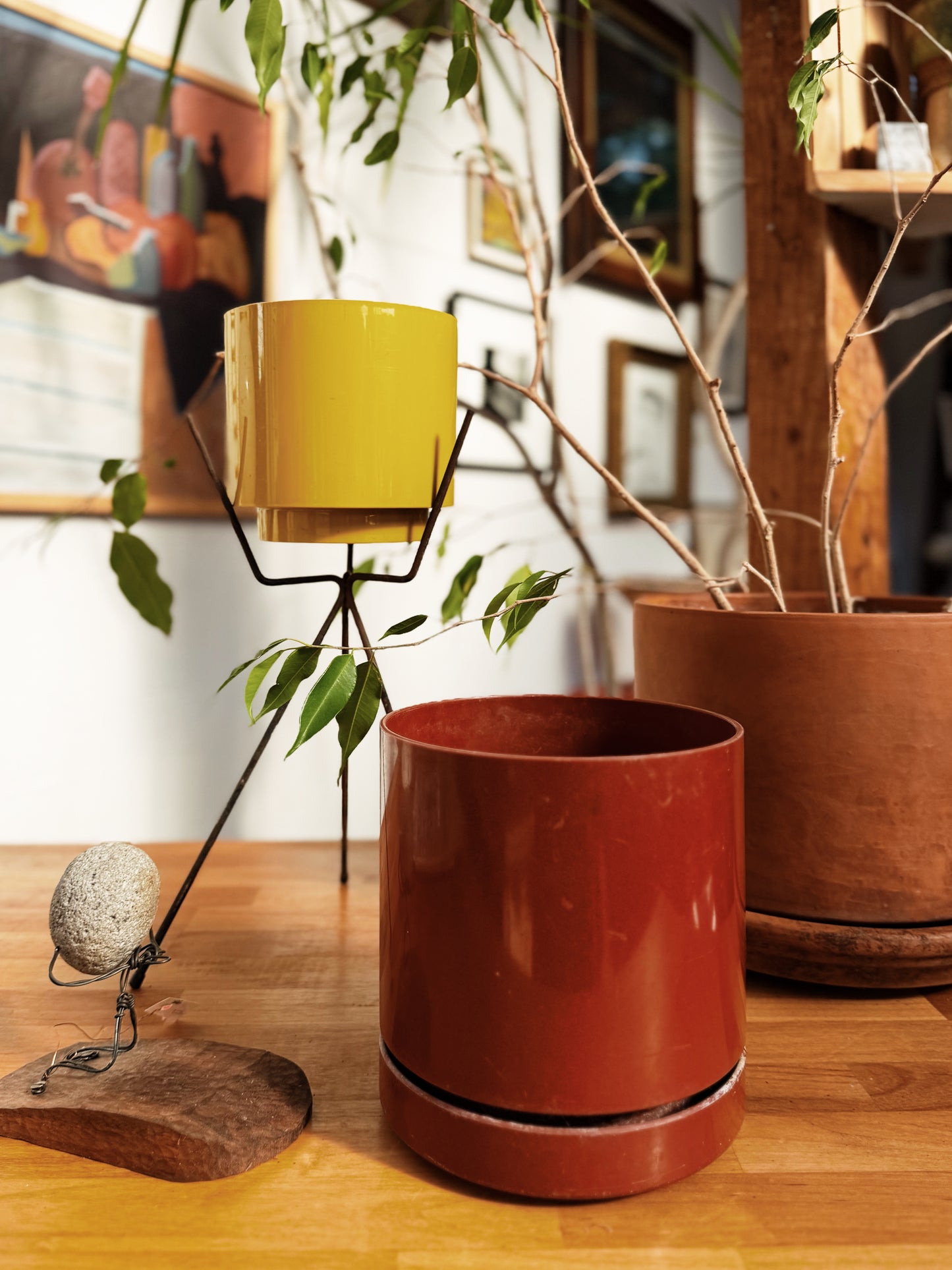 Mid Century Planters