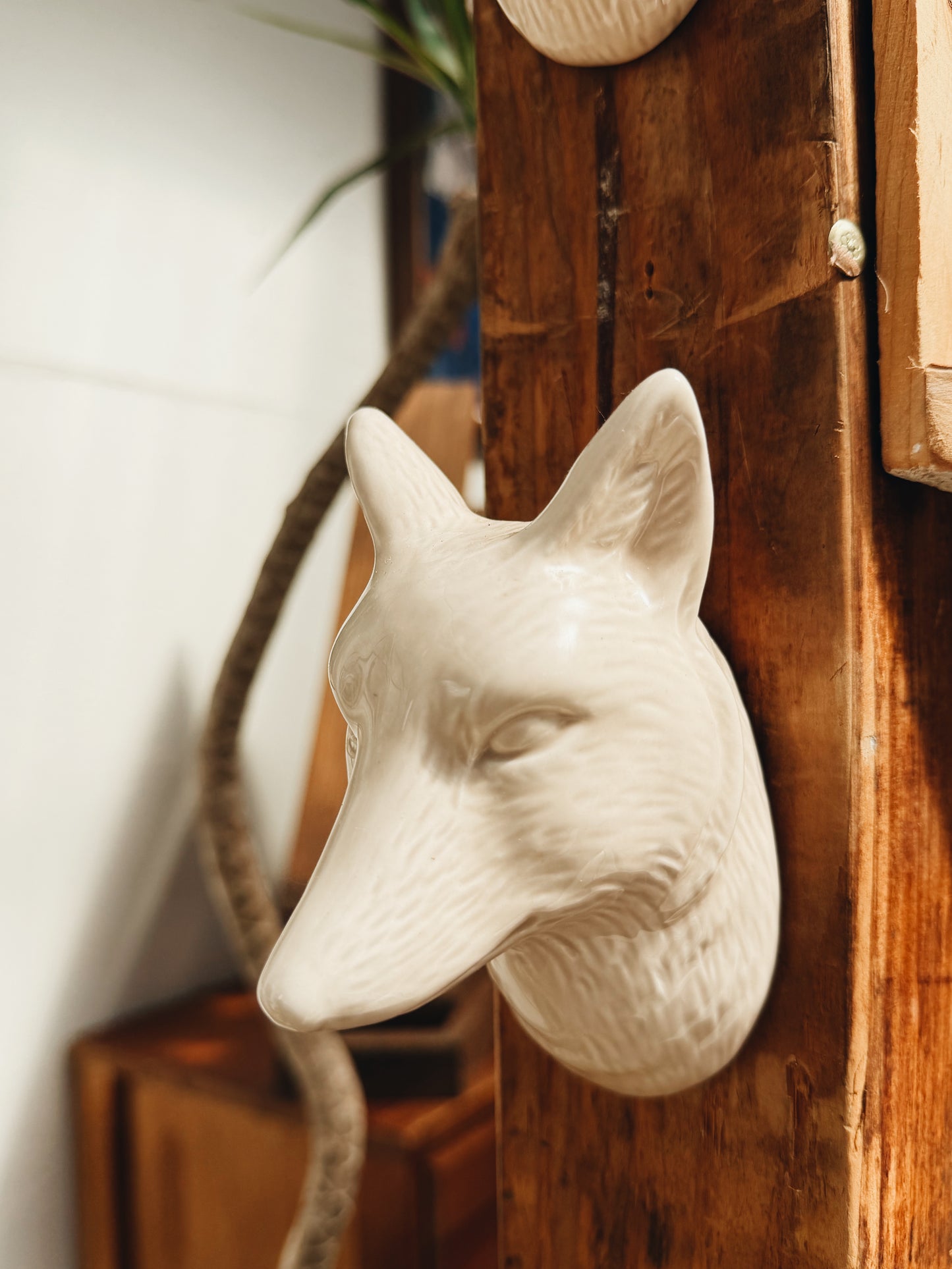 Ceramic Creature  Wall Vase or Planter