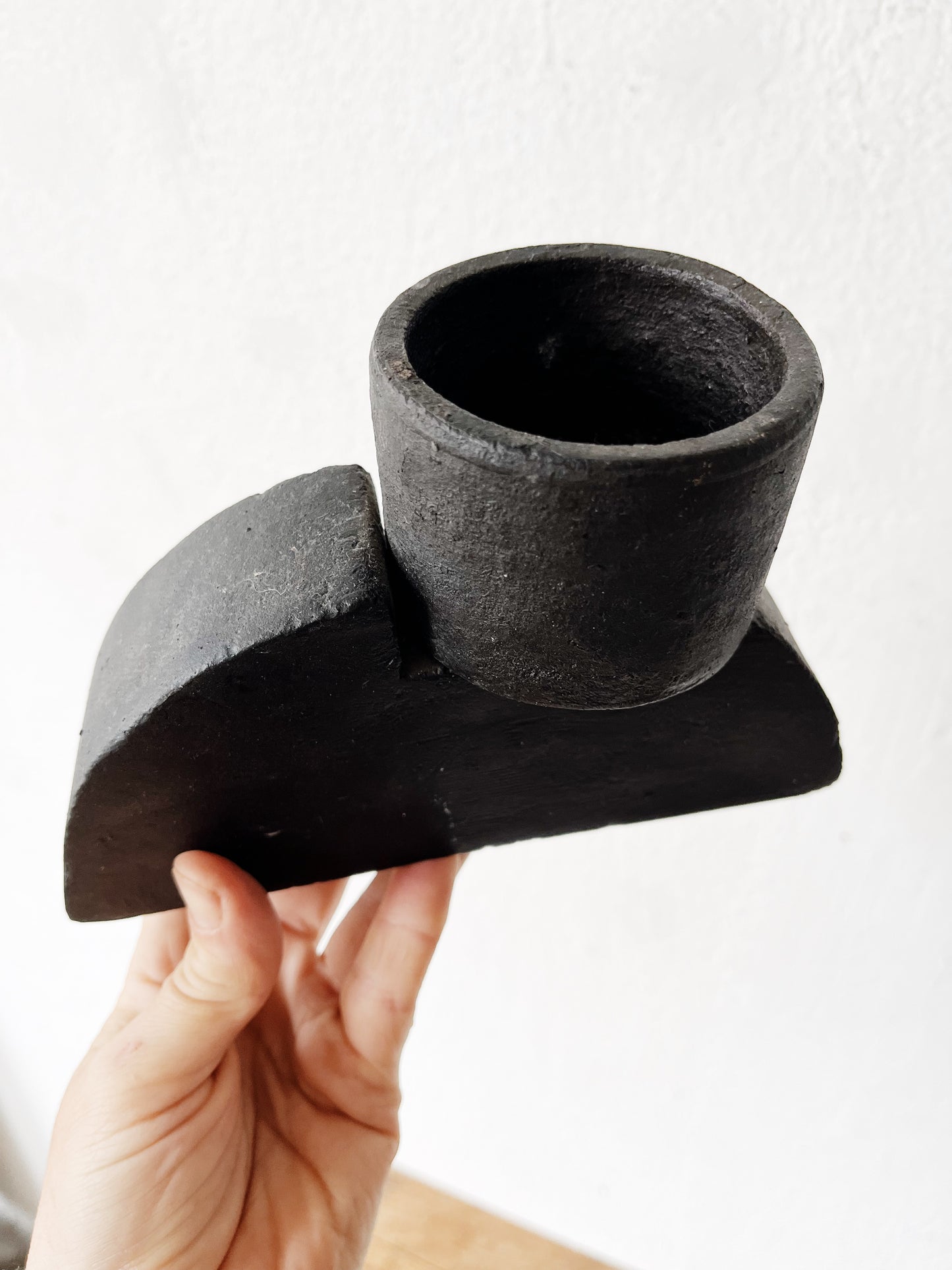 RESERVED CHRYSTAL Abstract Ceramic Vessel