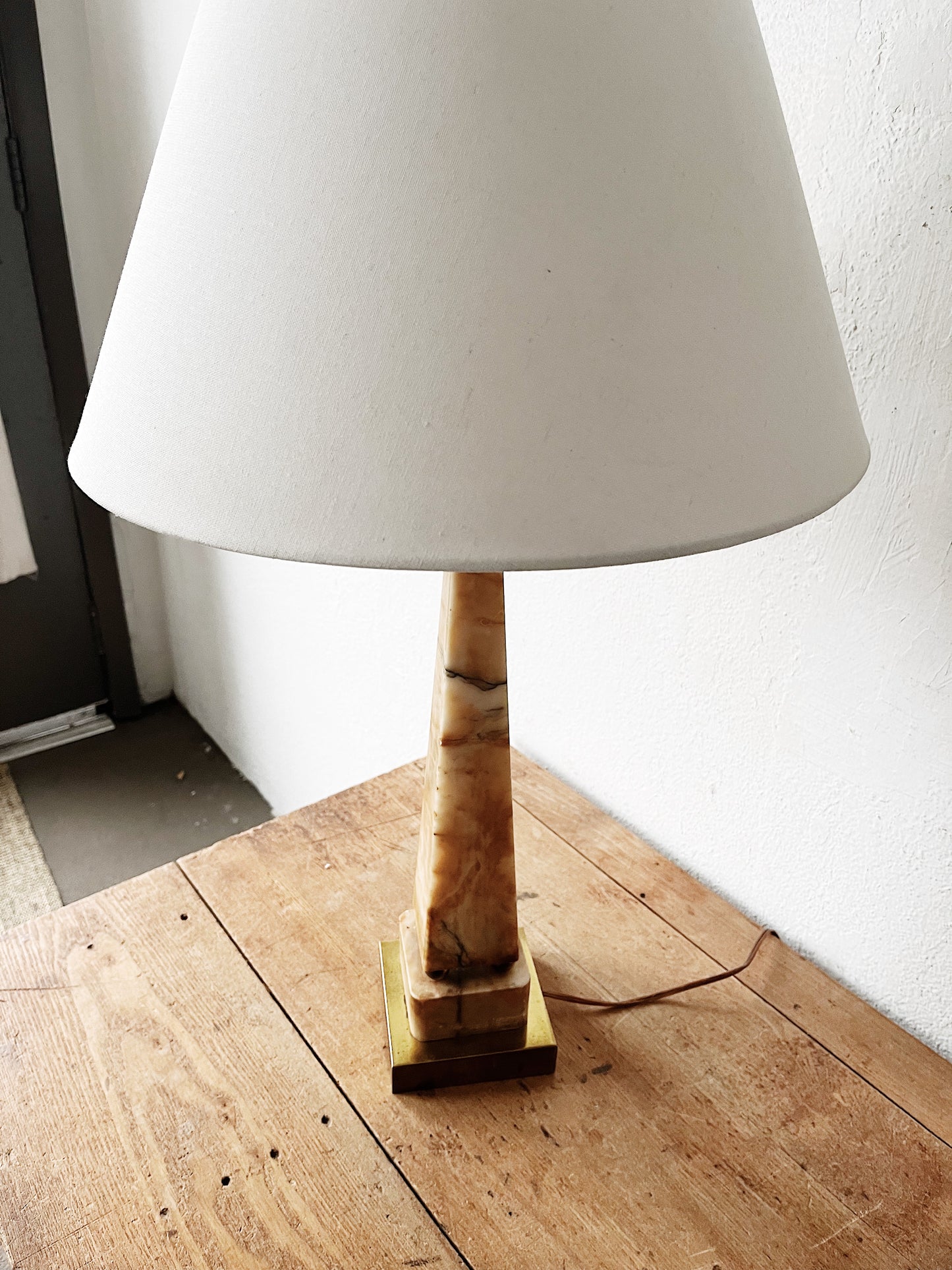 Vintage Marble Lamp