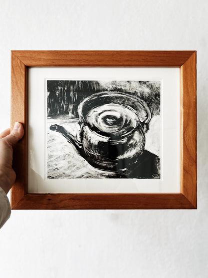 Original Vintage Framed Etching