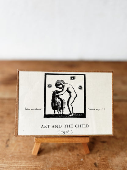 1930s Rockwell Kent Woodblock Print