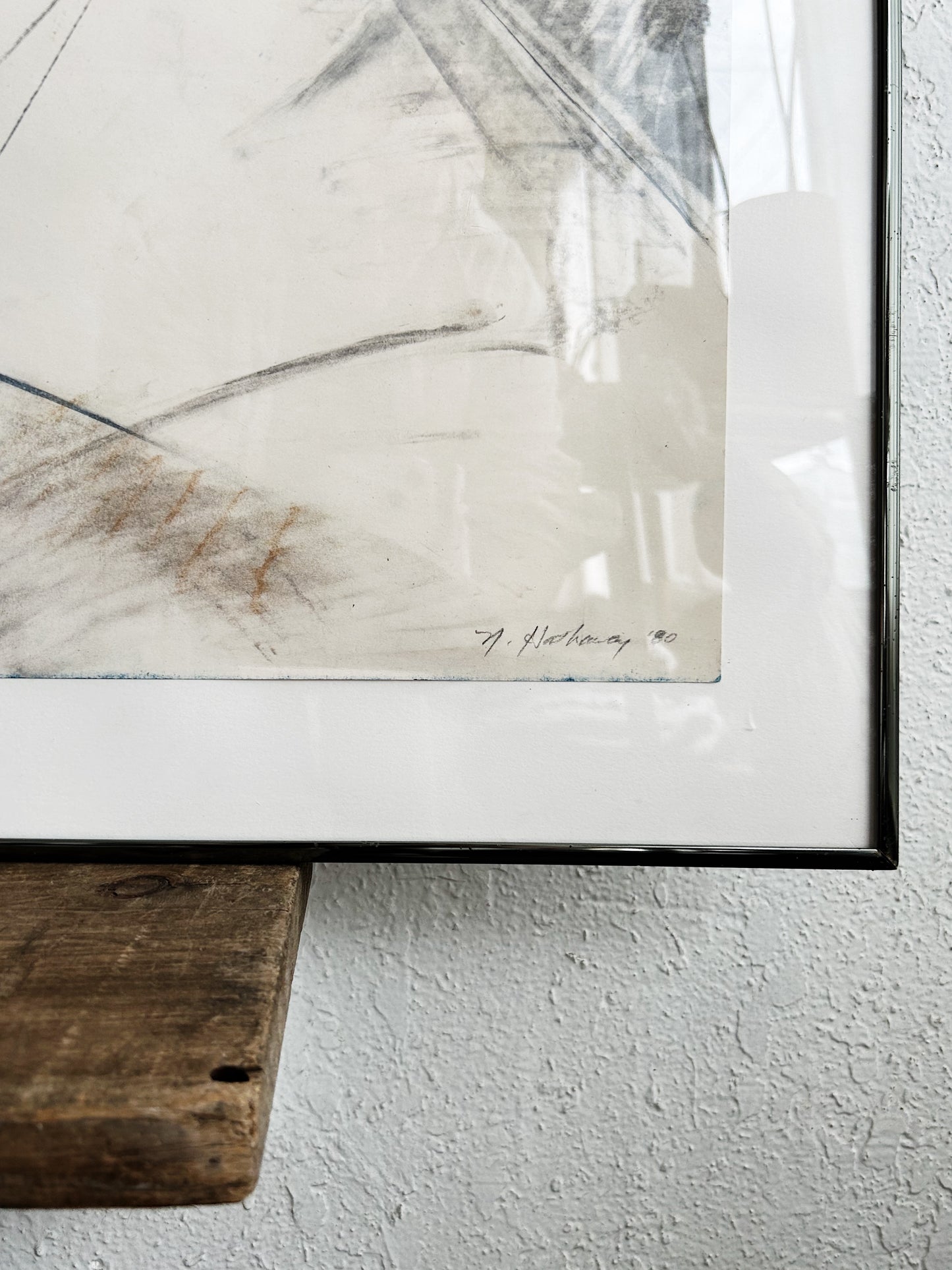 Large Mixed Media Abstract Painting