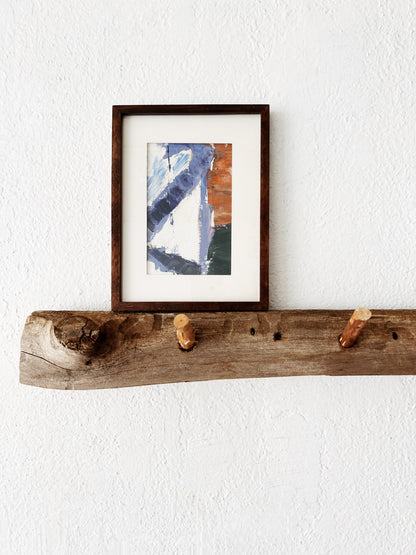 Framed Abstract Oil Painting