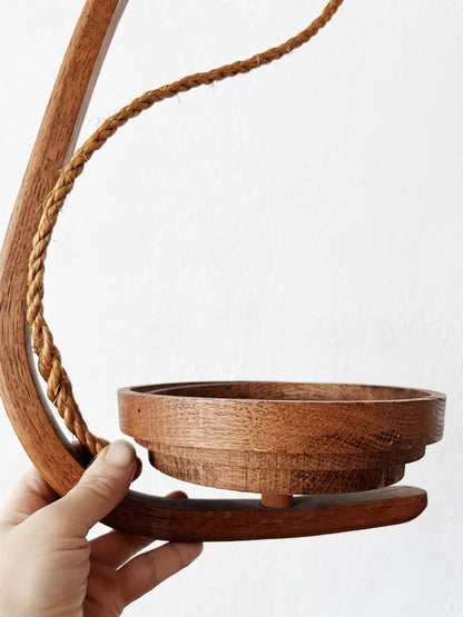 Vintage Bentwood Hanging Planter
