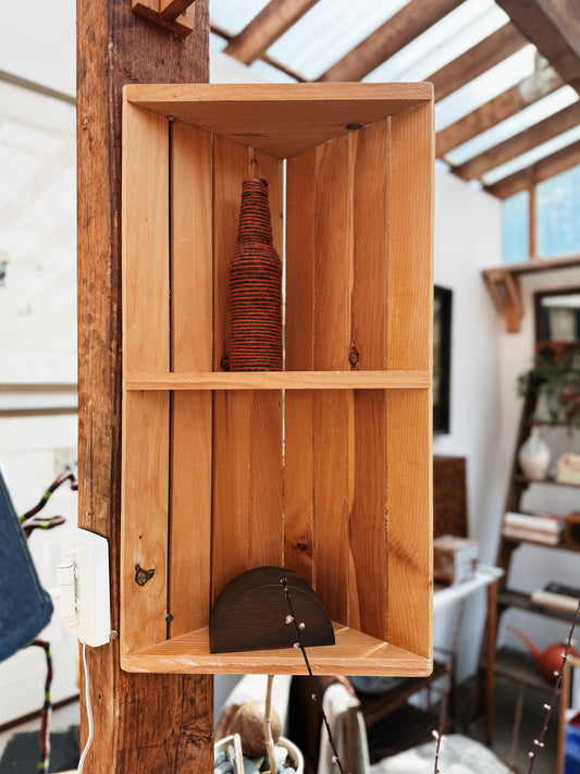 Handmade Corner Shelf