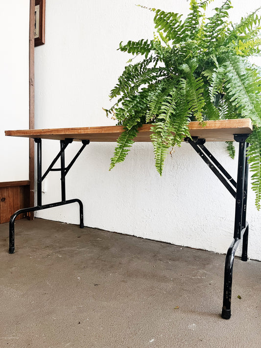 Handmade Pine Folding Table